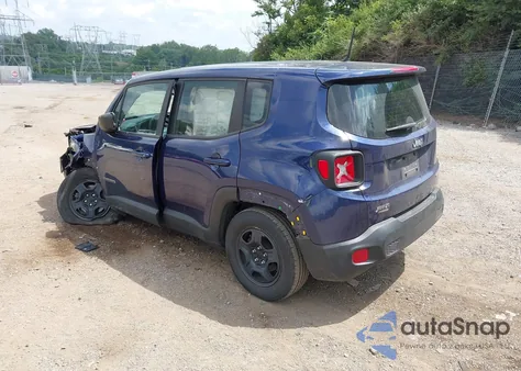 2017 Jeep Renegade Sport Fwd from USA, damaged, VIN ZACCJAAB4HPG12742
